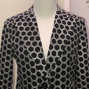 Signature by Larry Levine ogee blazer